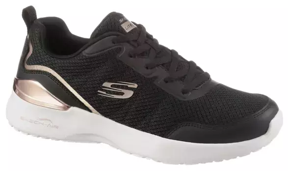 Кроссовки Skechers "SKECH-AIR DYNAMIGHT", с металлическими деталями, повседневная обувь, полуботинки, туфли на шнуровке, розовый