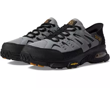 Кроссовки SKECHERS Skech-Air Envoy Emissary Hands Free Slip-Ins, цвет Gray/Black