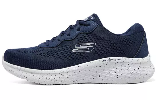 Кроссовки Skechers Skech-Lite Pro Lifestyle Shoes Men Low-top White/Royal Blue/Fern Green, синий/белый