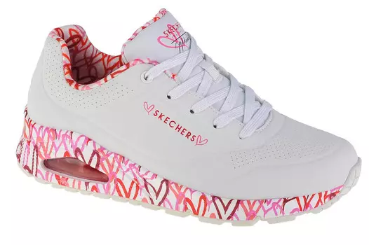 Кроссовки Skechers Skechers Uno Loving Love, белый
