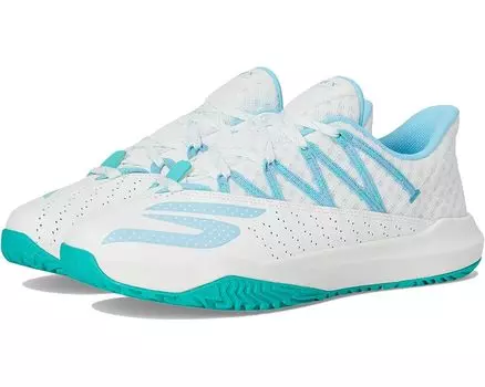 Кроссовки SKECHERS Skechers Viper Court Rally, цвет White/Light Blue