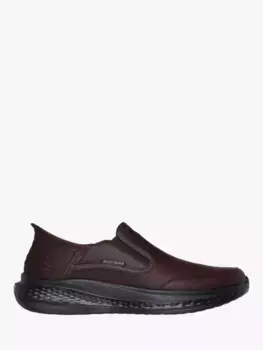 Кроссовки Skechers Slade Cooper Relaxed Fit Slip Ins, цвет reddish brown