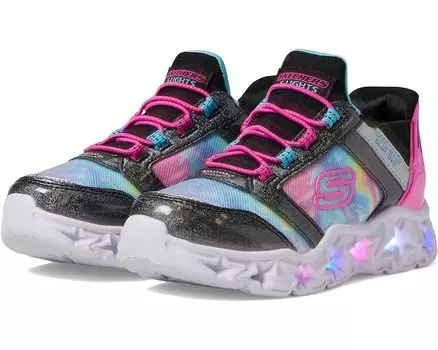 Кроссовки Skechers Slip-Ins-Galaxy Lights - Tie-Dye Takeoff 303707L, цвет Black/Multi