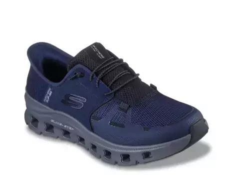 Кроссовки Skechers Slip-ins Glide-Step Pro Slip-On — мужские, темно-синие