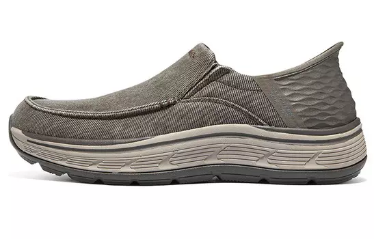Кроссовки Skechers Slip Ins Lifestyle Shoes Men Low-top Gray, серый