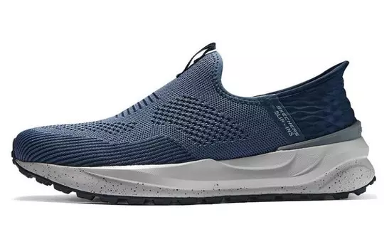 Кроссовки Skechers Slip Ins Lifestyle Shoes Men Low-top Blue / Navy Blue, синий