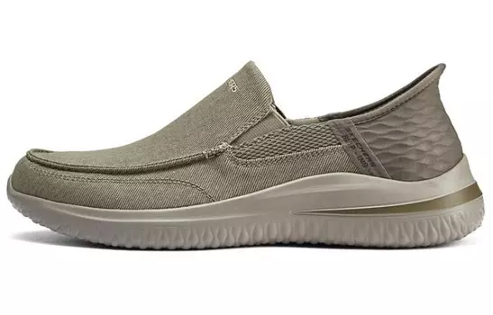 Кроссовки Skechers Slip Ins Lifestyle Shoes Men Low-top, хаки
