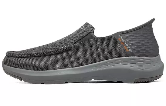 Кроссовки Skechers Slip Ins Lifestyle Shoes Men Low-top Gray, серый
