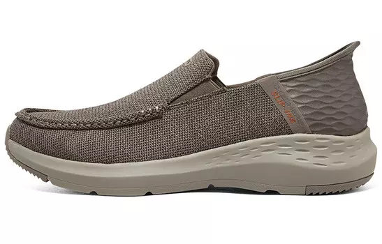 Кроссовки Skechers Slip Ins Lifestyle Shoes Men Low-top Brown, коричневый