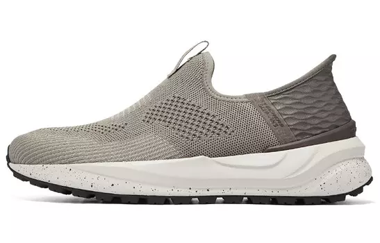 Кроссовки Skechers Slip Ins Lifestyle Shoes Men Low-top Gray, серый