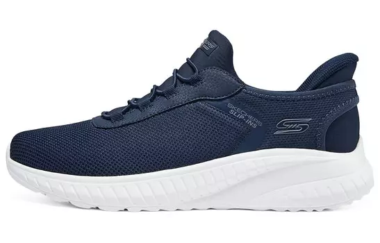 Кроссовки Skechers Slip Ins Lifestyle Shoes Men Low-top Navy, цвет Navy