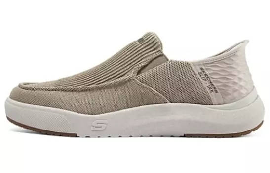 Кроссовки Skechers Slip Ins Lifestyle Shoes Men Low-top Taupe, коричневый