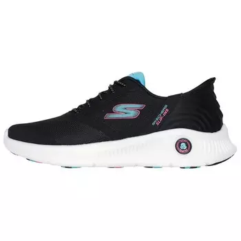 Кроссовки Skechers Slip Ins Lifestyle Shoes Women's Low-top Black / Multicolored, черный