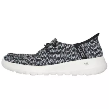 Кроссовки Skechers Slip Ins Lifestyle Shoes Women's Low-top Black/white, черный