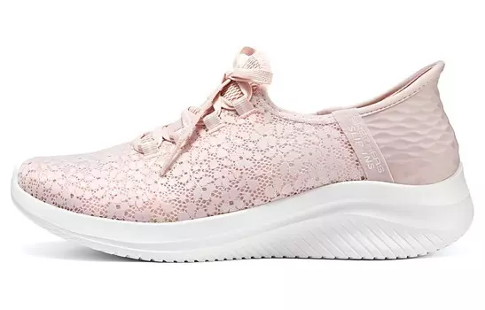Кроссовки Skechers Slip Ins Lifestyle Shoes Women's Low-top Pink, розовый