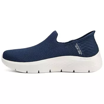 Кроссовки Skechers Slip Ins Lifestyle Shoes Women's Low-top Blue, темно-синий