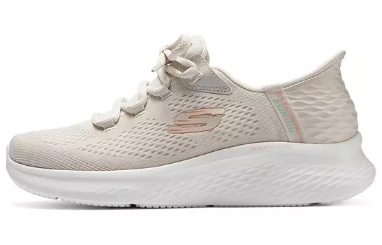 Кроссовки Skechers Slip Ins Lifestyle Shoes Women's Low-top Natural Color/multicolor, цвет Natural color/multicolor