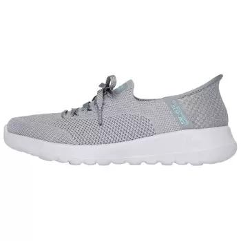 Кроссовки Skechers Slip Ins Lifestyle Shoes Women's Low-top Grey/white, серый