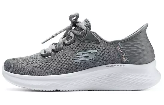 Кроссовки Skechers Slip Ins Lifestyle Shoes Women's Low-top Grey/multicolored, серый