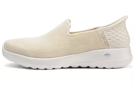 Кроссовки Skechers Slip Ins Lifestyle Shoes Women's Low-top Milky White, слоновая кость