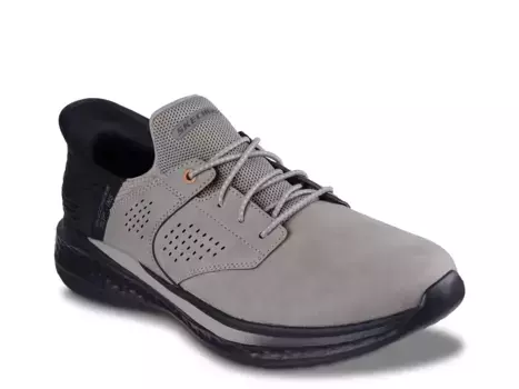 Кроссовки Skechers Slip-ins Slade Slip-On — мужские, серые