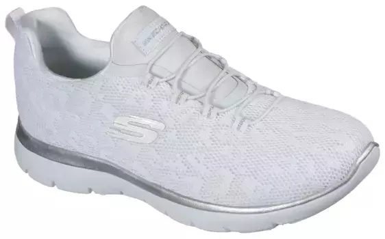 Кроссовки Skechers Slip-On "Summit", слипоны, повседневная обувь, удобная обувь с пеной с эффектом памяти, белый
