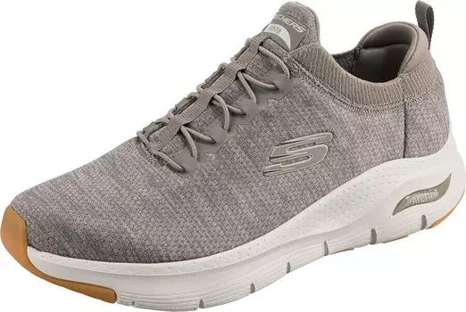Кроссовки SKECHERS Sneakers, серо-коричневый