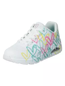 Кроссовки SKECHERS Sneakers Uno - Changed Love, белый