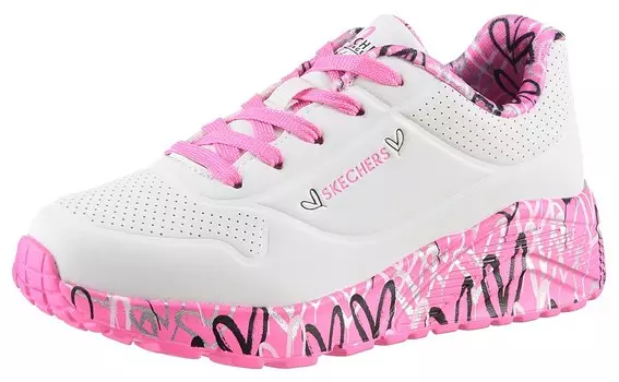 Кроссовки SKECHERS Sneakers Uno Lite - Lovely Luv, белый