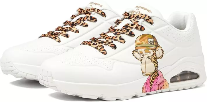 Кроссовки SKECHERS Snoop Dogg: Uno - Dr. Bombay, белый