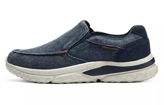 Кроссовки Skechers Solvano Lifestyle Shoes Men Low-top Navy, цвет Navy
