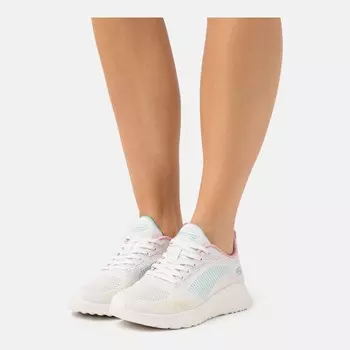Кроссовки Skechers Sport Bobs Squad Chaos, white/multi-coloured