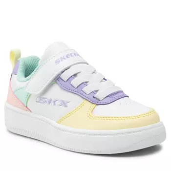 Кроссовки Skechers Sport Court 92 310156L/WMLT White/Multi, белый цвет