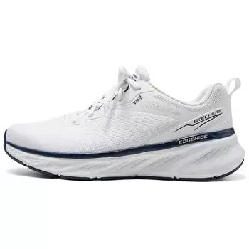 Кроссовки Skechers Sport Lifestyle Shoes Men Low-top White/Navy Blue, белый/темно-синий