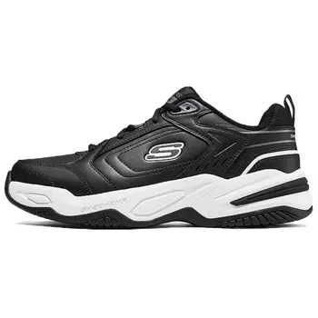 Кроссовки Skechers Sport Lifestyle Shoes Men Low-top Black/white, белый