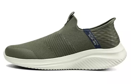 Кроссовки Skechers Sport Lifestyle Shoes Men Low-top Green, зеленый