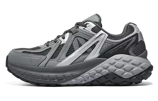 Кроссовки Skechers Sport Lifestyle Shoes Men Low-top Charcoal Color, цвет Charcoal