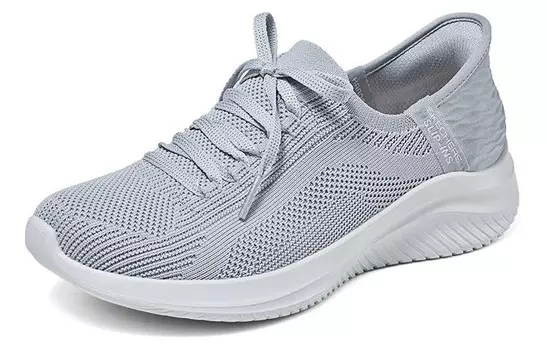 Кроссовки Skechers Sport Lifestyle Shoes Women's Low-top Gray, серый