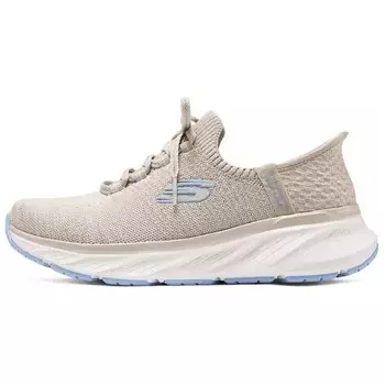 Кроссовки Skechers Sport Lifestyle Shoes Women's Low-top Natural Color/light Blue, голубой