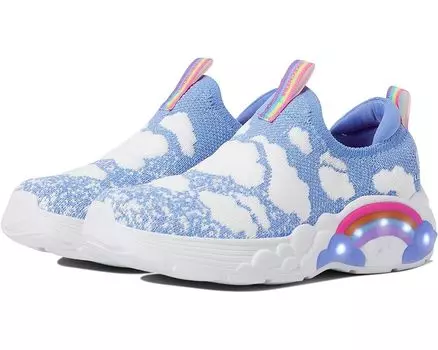 Кроссовки Skechers Sport Lighted - Rainbow Racer - Fluffy Dreamz 302318L, синий