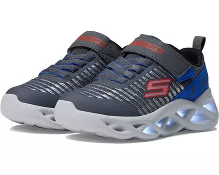 Кроссовки Skechers Sport Lighted - Twisty Brights 406150L, цвет Charcoal/Blue