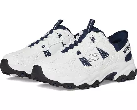 Кроссовки SKECHERS Stamina AT Hands Free Slip-In Sneaker, цвет White/Navy