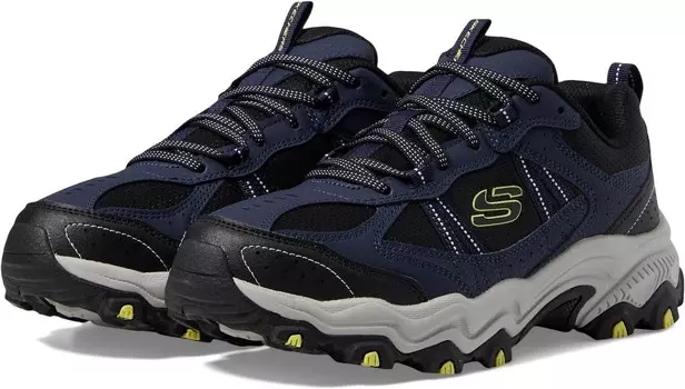 Кроссовки SKECHERS Stamina AT Upper Stitch, цвет Navy/Black
