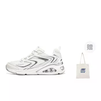 Кроссовки Skechers Street Lifestyle Shoes Women's, белый/серебряный