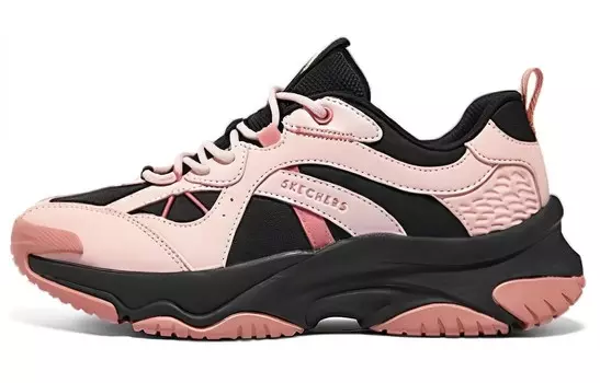 Кроссовки Skechers Street Lifestyle Shoes Women's, черный/розовый