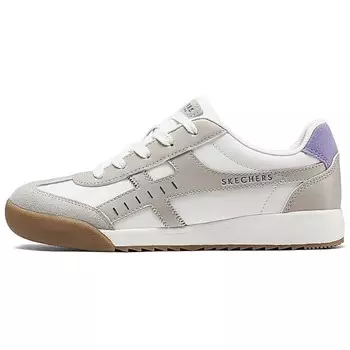 Кроссовки Skechers Street Skateboarding Shoes Women's, белый/серый/фиолетовый