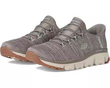 Кроссовки SKECHERS Summits At Sespe Hands Free Slip-Ins, цвет Brown Multi