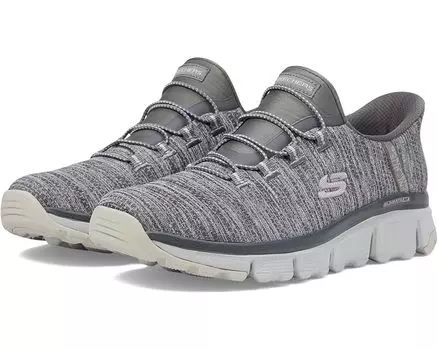Кроссовки SKECHERS Summits At Sespe Hands Free Slip-Ins, цвет Grey Pink