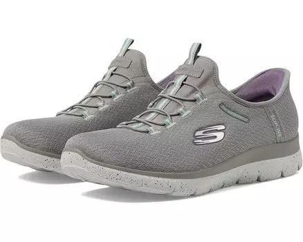 Кроссовки SKECHERS Summits Best Choice Hands Free Slip-Ins, серый