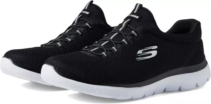 Кроссовки SKECHERS Summits, черный/белый